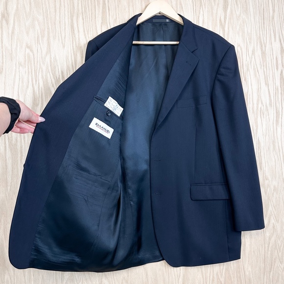 Emanuel Ungaro Wool Blazer Suit Jacket - Picture 11 of 15